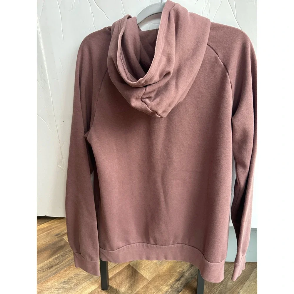 UA Rival Fleece Big Logo Boys Hoodie YXL Maroon